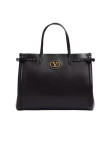 Visuel 1 : Valentino Garavani| Cabas Antibes  moyen en cuir noir | Boutique de sacs luxe Parenthese
