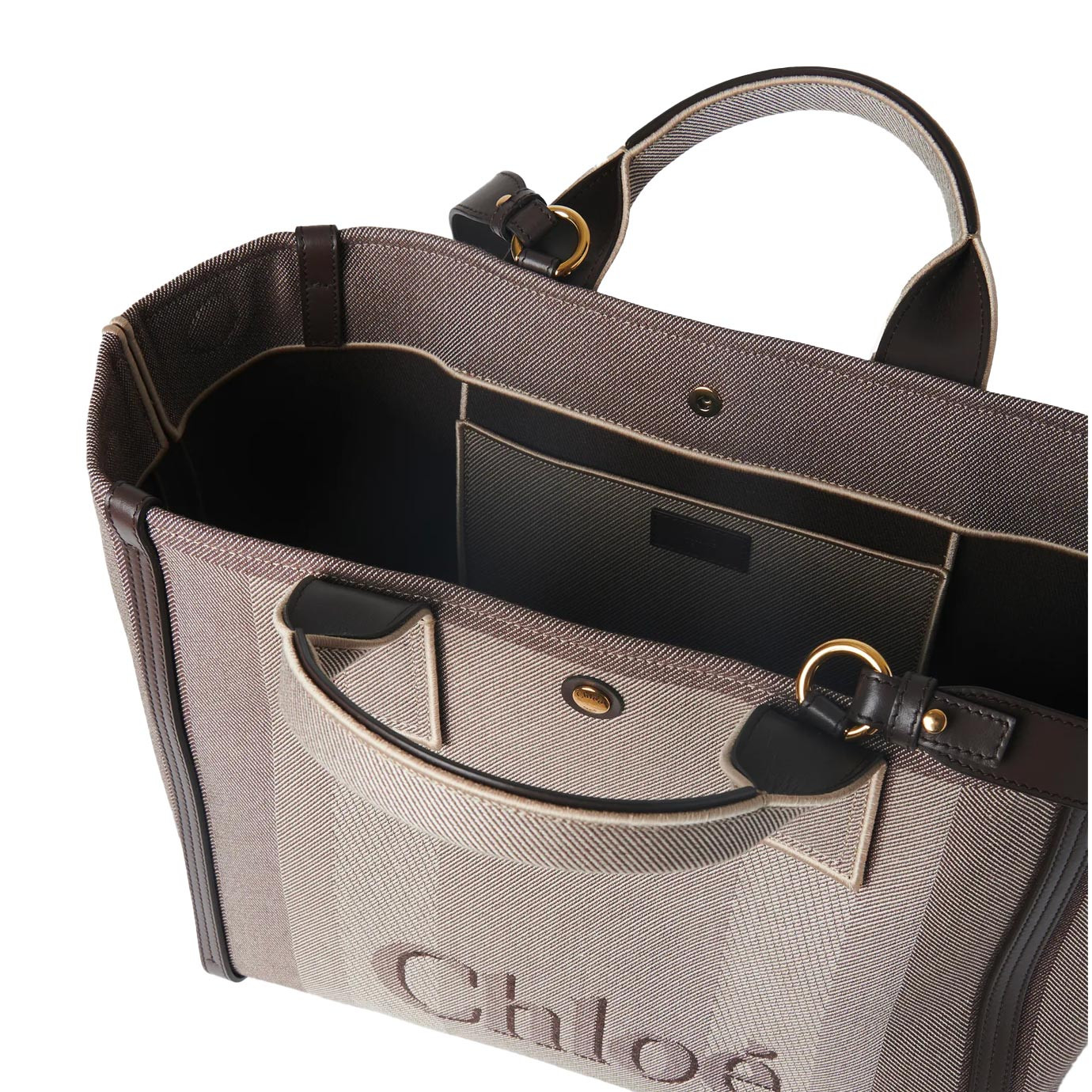 Visuel 4 : Collection Chloé Bordeaux | Sac Carry M kohl brown | Sacs de Luxe Parenthese Bordeaux