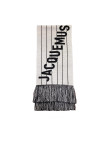 Visuel 1 : Collection Jacquemus Bordeaux | Echarpe Liga noir et blanc | Boutique d'accesoires de Luxe Parenthese Bordeaux