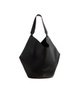 Visuel 1 : Collection Khaite Bordeaux | Sac Lotus Medium noir| Boutique de sac de Luxe Parenthese Bordeaux