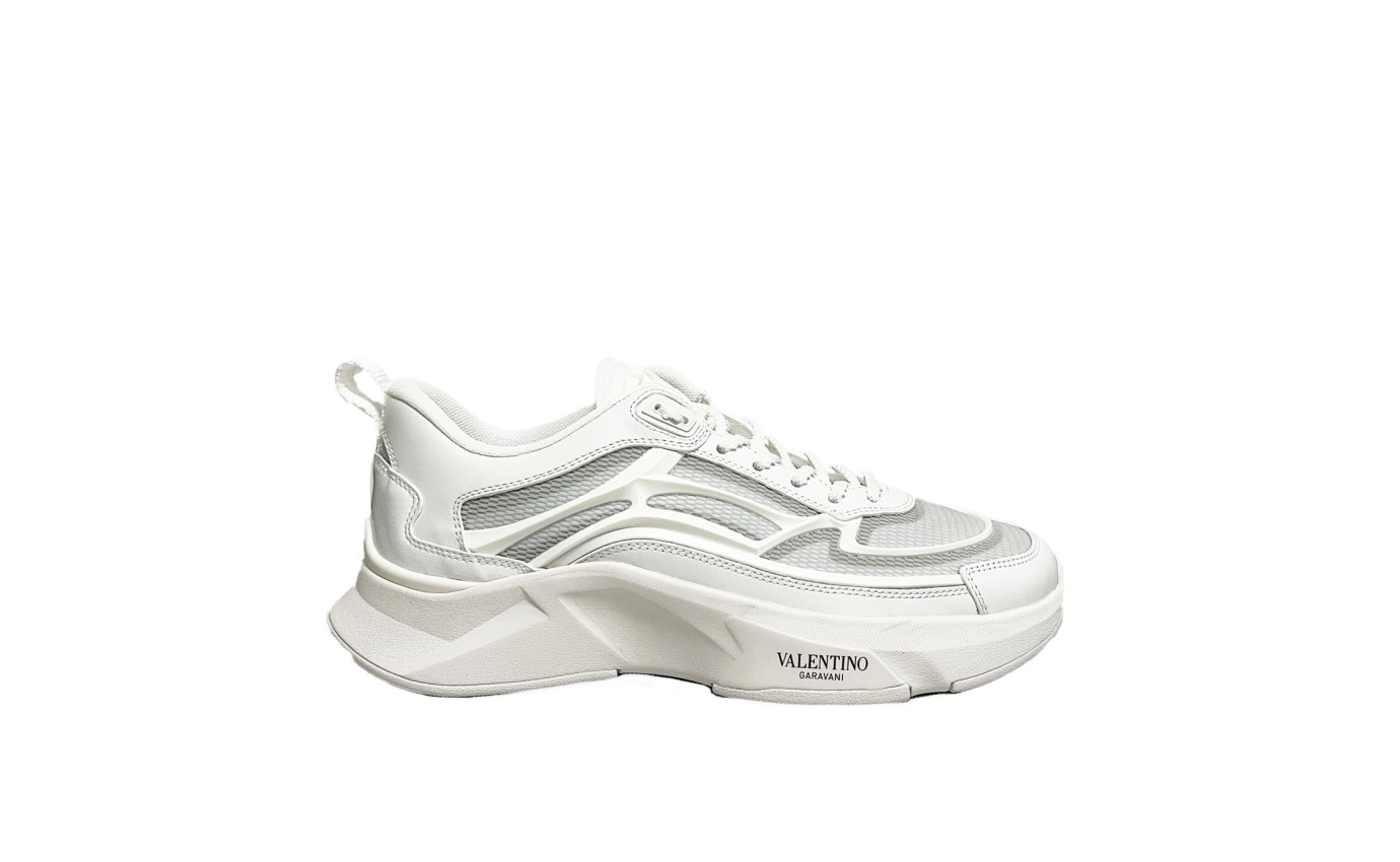 Visuel 1 : Collection Valentino Parenthese | Sneaker True Actress en cuir blanc | Boutique Parenthese