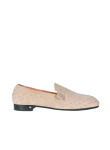 Visuel 1 : Laurence Dacade| Mocassin Angela beige et clous| Boutique de luxe Parenthese