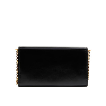 Visuel 4 : Collection Chloé Bordeaux | Wallet on chain Iconic noir | Boutique d'accessoires de Luxe Parenthese Bordeaux