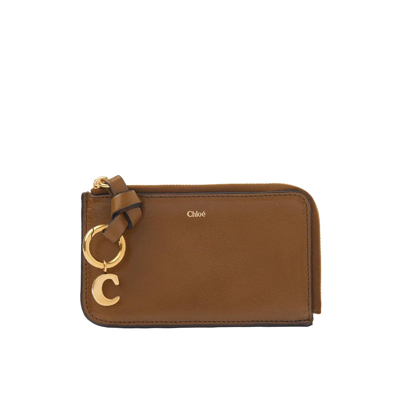 Visuel 1 : Collection Chloé Bordeaux | Porte-monnaie Alphabet Kaki | Boutique d'accessoires de Luxe Parenthese Bordeaux