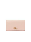 Visuel 1 : Collection Chloé Bordeaux | Wallet on chain Iconic rose pale  | Boutique d'accessoires de Luxe Parenthese Bordeaux