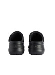 Visuel 4 : Collection Balenciaga Bordeaux | Chaussures Crocs mule en cuir noir et charms Jibbitz| Boutique de luxe Bordeaux