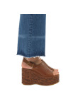 Visuel 3 : Collection Chloé Bordeaux | Compensé Maxime 85 ginger brown | Boutique de chaussures de Luxe Parenthese Bordeaux