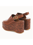 Visuel 4 : Collection Chloé Bordeaux | Compensé Maxime 85 ginger brown | Boutique de chaussures de Luxe Parenthese Bordeaux