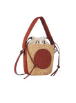 Visuel 2 : Collection Chloé Bordeaux | Panier Horse Medal small sepia brown | Boutique de sacs de Luxe Parenthese Bordeaux