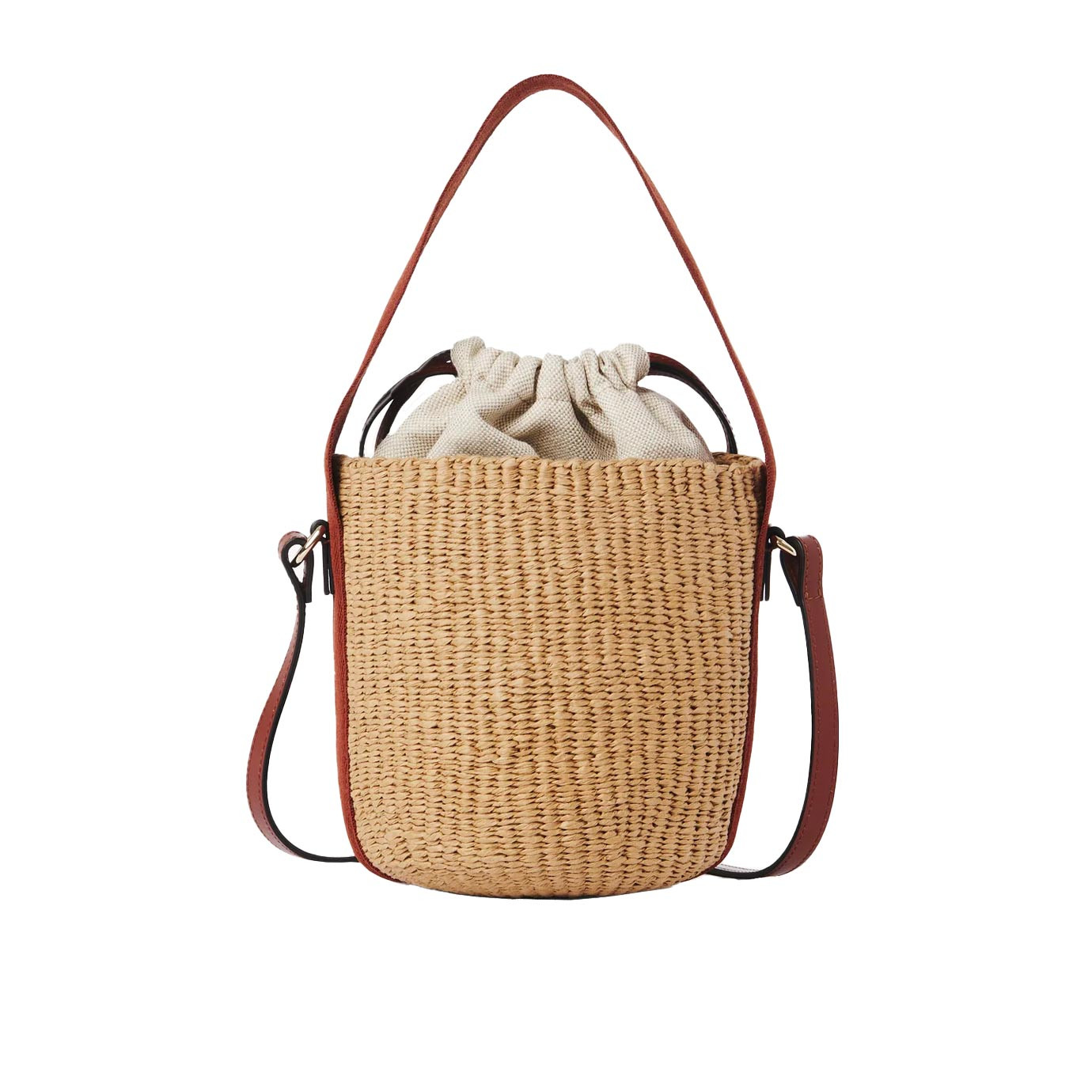 Visuel 4 : Collection Chloé Bordeaux | Panier Horse Medal small sepia brown | Boutique de sacs de Luxe Parenthese Bordeaux