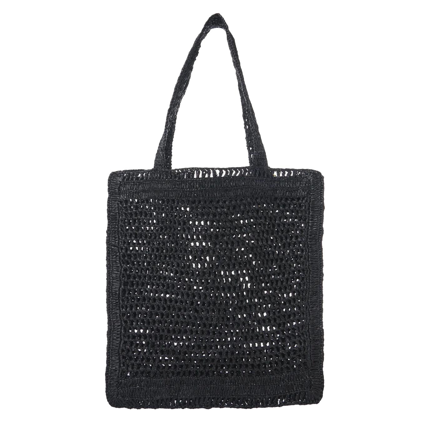 Visuel 4 : Collection Chloé Bordeaux | Cabas Summer Banana en raphia noir | Boutique de sacs de Luxe Parenthese Bordeaux