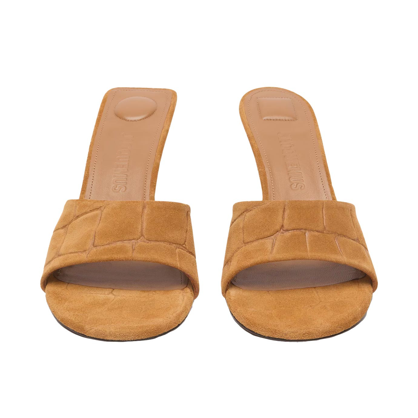 Visuel 3 : Collection Jacquemus Bordeaux | Mules Cubisto camel| Boutique de chaussures de Luxe Parenthese Bordeaux