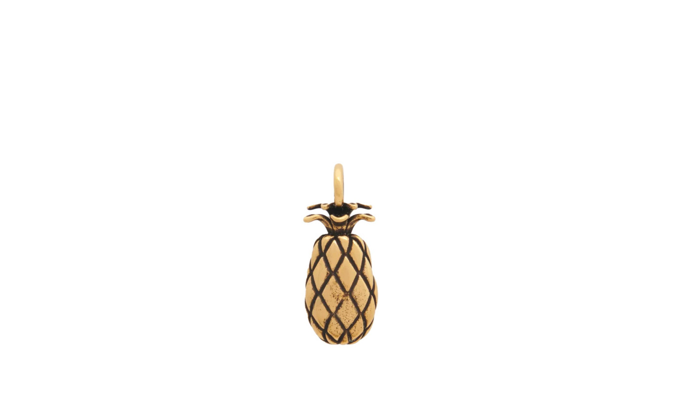Visuel 1 : Collection Chloé| Accessoires Charms ananas gold| Boutique d'accessoires de luxe Parenthese Bordeaux