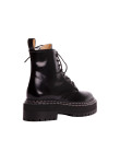 Visuel 3 : Collection Proenza Schouler Bordeaux | Boot Lug Sole en cuir noir | Boutique de Luxe Parenthese