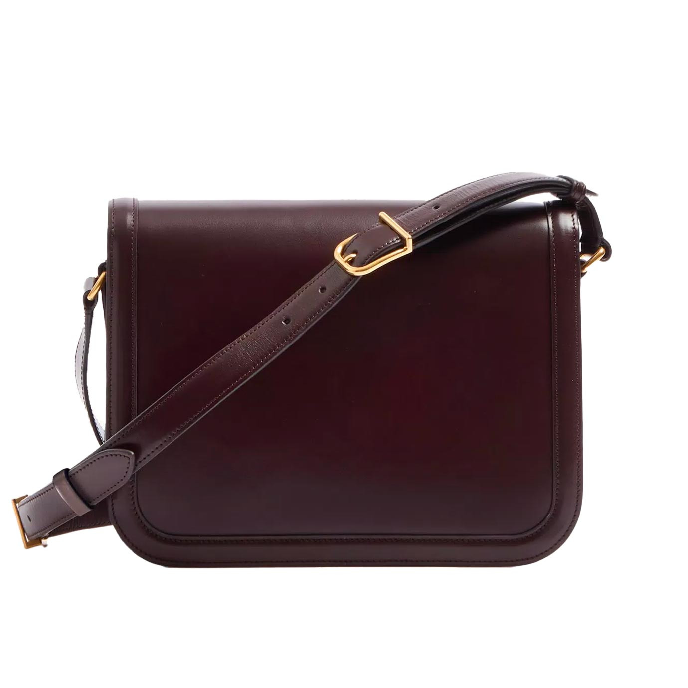 Visuel 3 : Valentino Garavani| Sac 9TO5 en cuir marron| Boutique de sacs luxe Parenthese