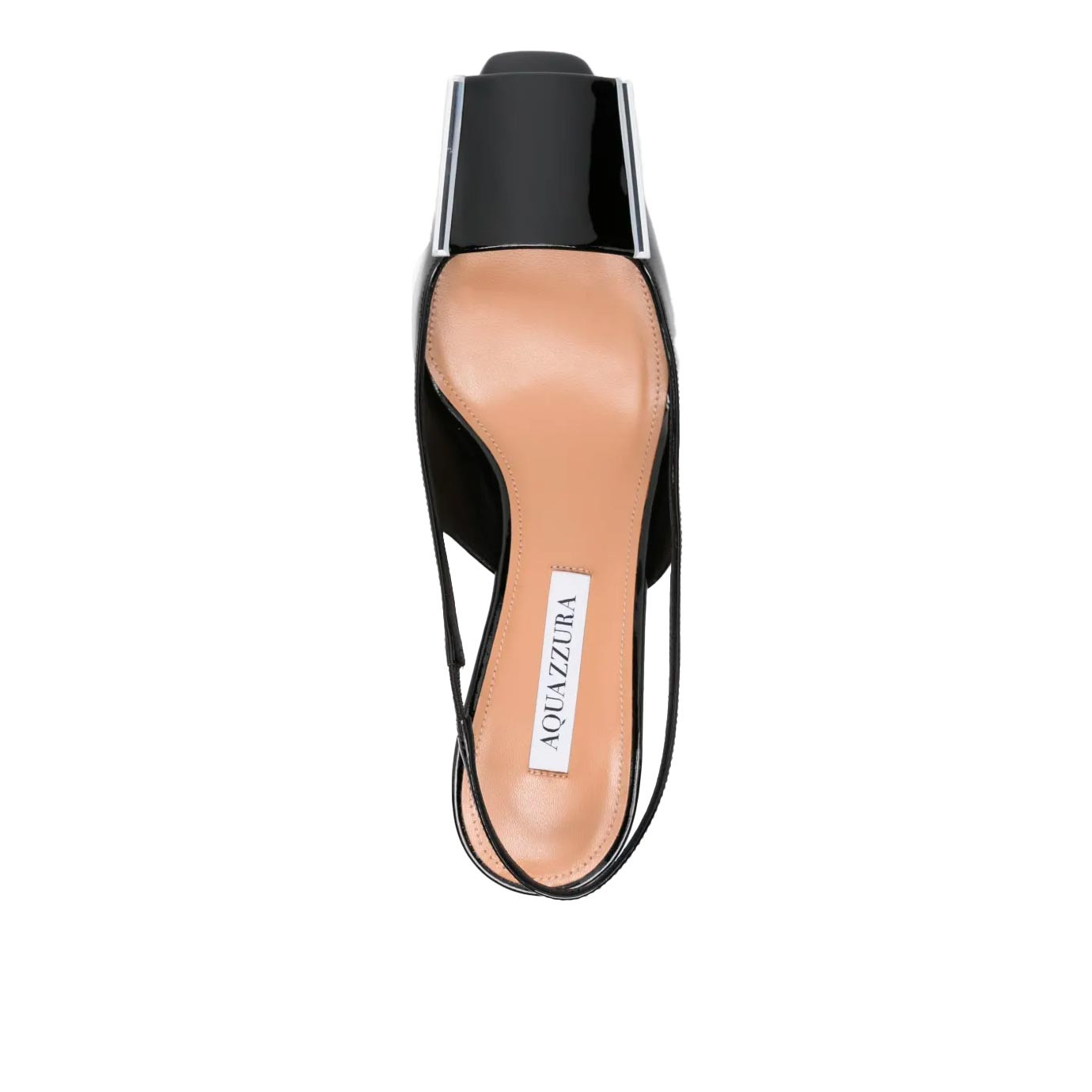 Visuel 2 : Collection Aquazzura Bordeaux | Escarpin Slingback Shibuya Noir| Boutique de chaussures de Luxe Parenthese