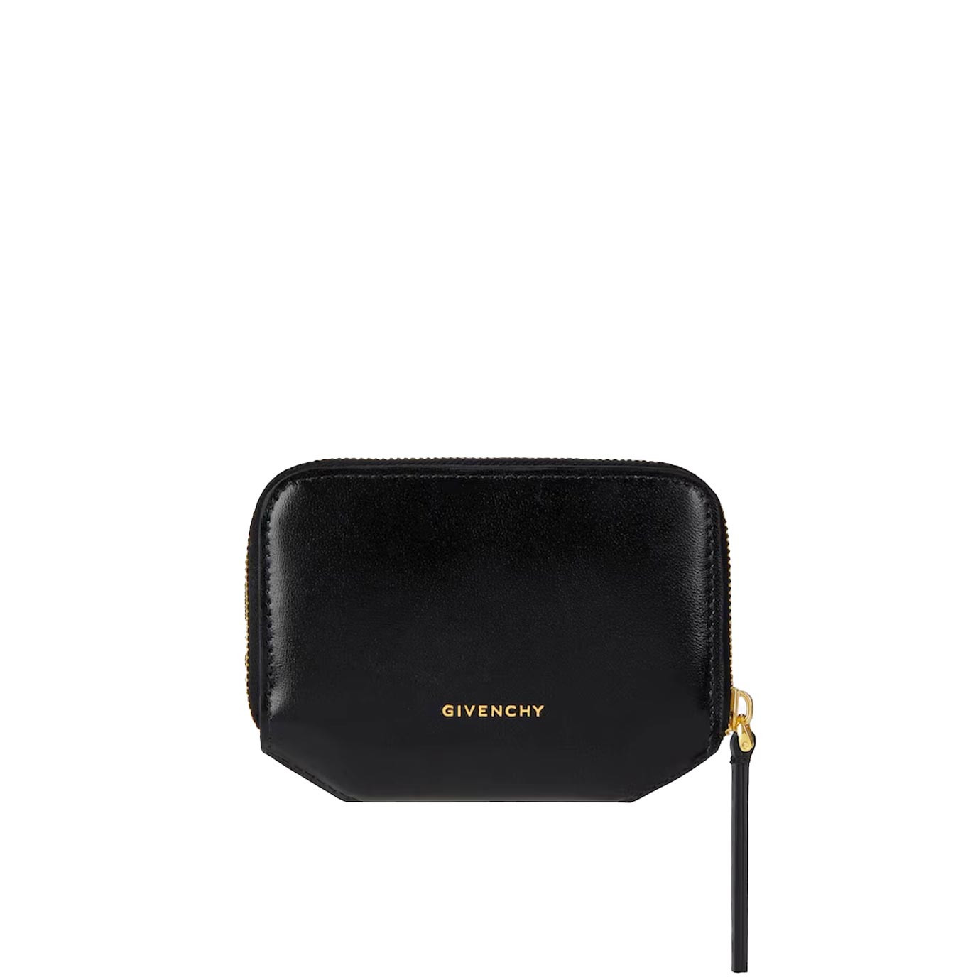 Visuel 3 : Givenchy| Porte-monnaie 4G Liquid en cuir noir| Boutique de luxe Parenthese