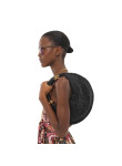 Visuel 5 : Collection Chloé Bordeaux | Sac Hobo Summer Banana en raphia noir | Boutique de sacs de Luxe Parenthese Bordeaux