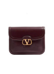 Visuel 1 : Valentino Garavani| Sac 9TO5 en cuir marron| Boutique de sacs luxe Parenthese
