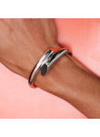 Visuel 2 : Collection Charlotte Chesnais Bordeaux | Bracelet Biseau en argent| Bijoux de Luxe Parenthese Bordeaux