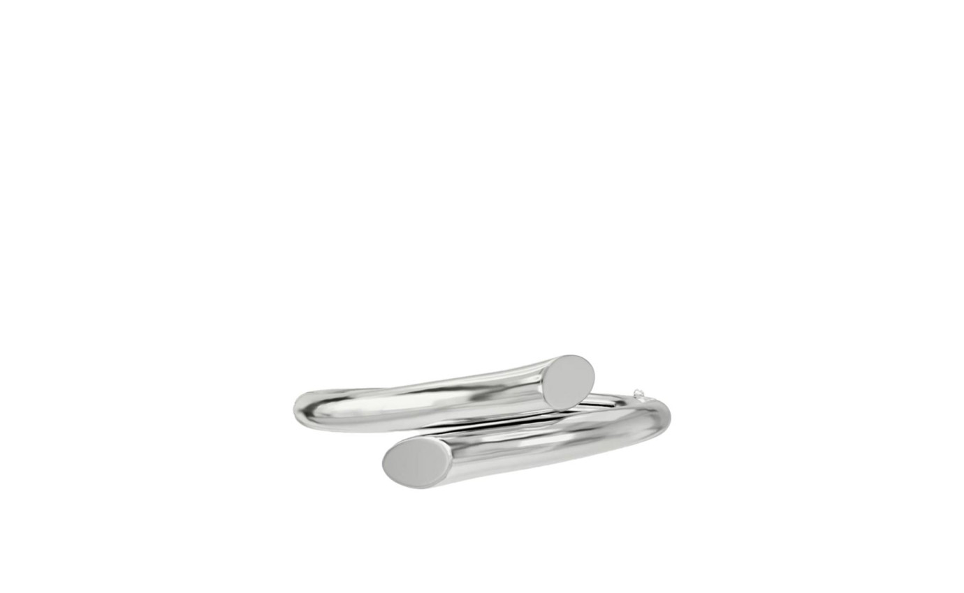 Visuel 1 : Collection Charlotte Chesnais Bordeaux | Bracelet Biseau en argent| Bijoux de Luxe Parenthese Bordeaux