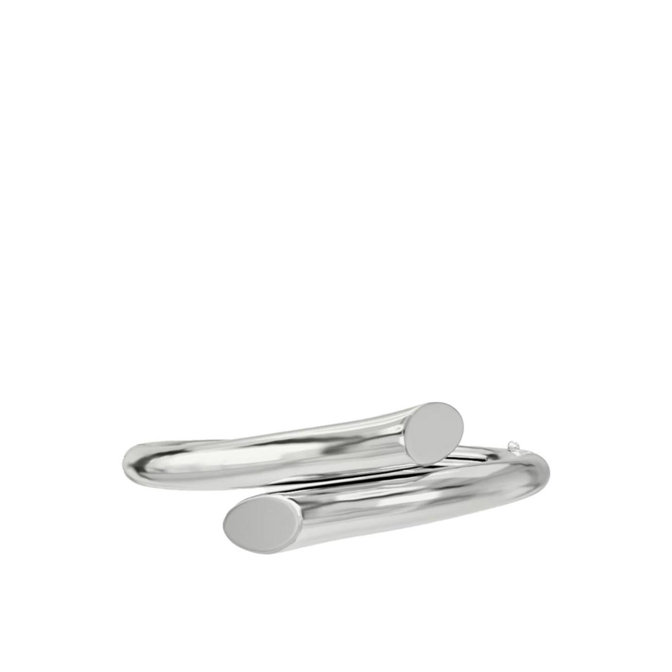 Visuel 1 : Collection Charlotte Chesnais Bordeaux | Bracelet Biseau en argent| Bijoux de Luxe Parenthese Bordeaux