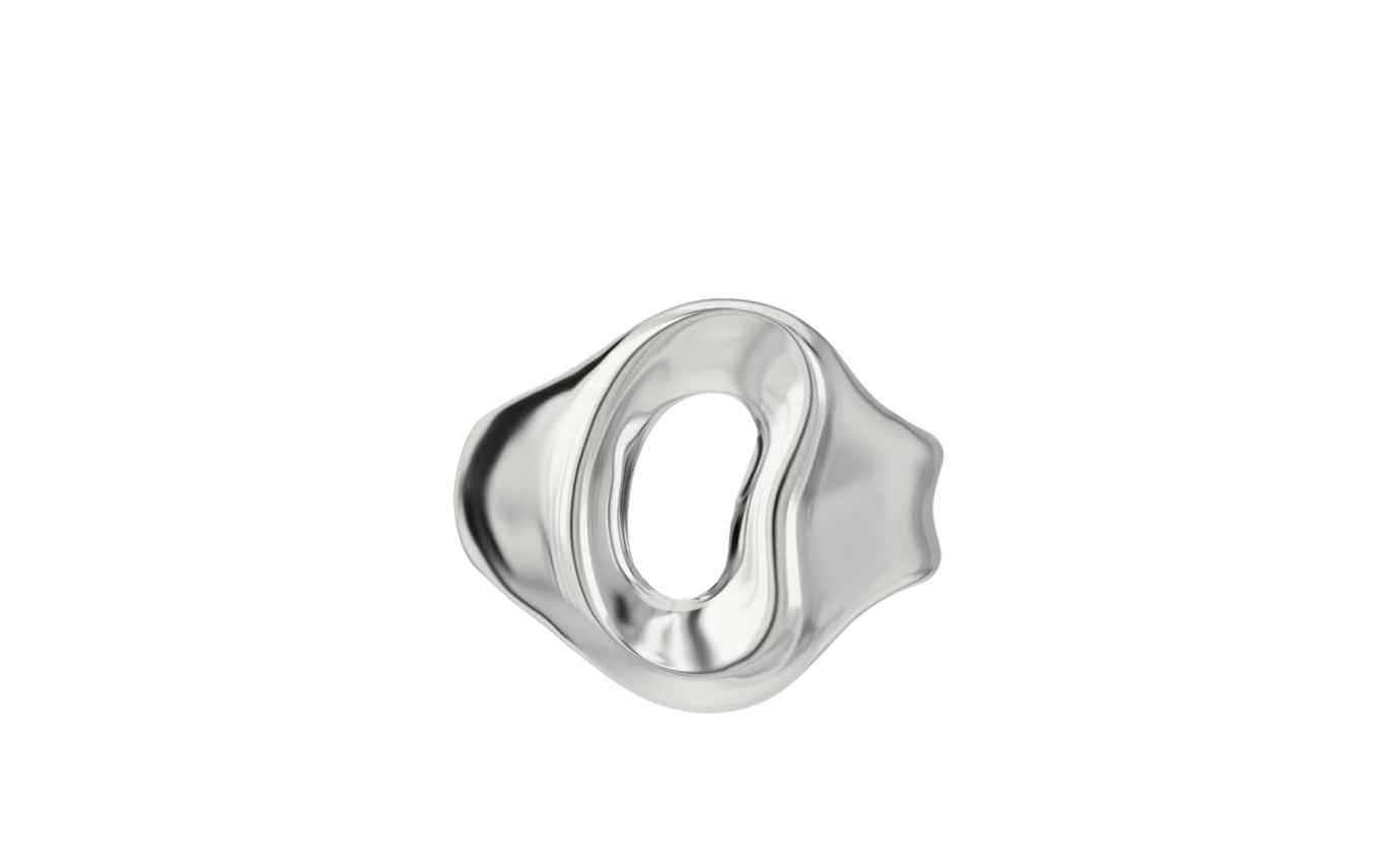 Visuel 1 : Collection Charlotte Chesnais Bordeaux | Manchette Shima en argent| Bijoux de Luxe Parenthese Bordeaux