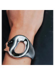 Visuel 2 : Collection Charlotte Chesnais Bordeaux | Manchette Shima en argent| Bijoux de Luxe Parenthese Bordeaux