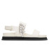 VERITY SANDAL - LATTE / CRYSTAL.