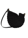 Visuel 3 : Collection Chloé Bordeaux | Sac Sea Treasures crochet noir| Boutique de sacs de Luxe Parenthese Bordeaux