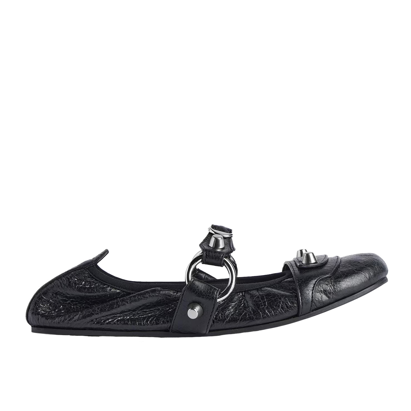 Visuel 1 : Collection Balenciaga Bordeaux | Ballerine City noir| Boutique de luxe Bordeaux