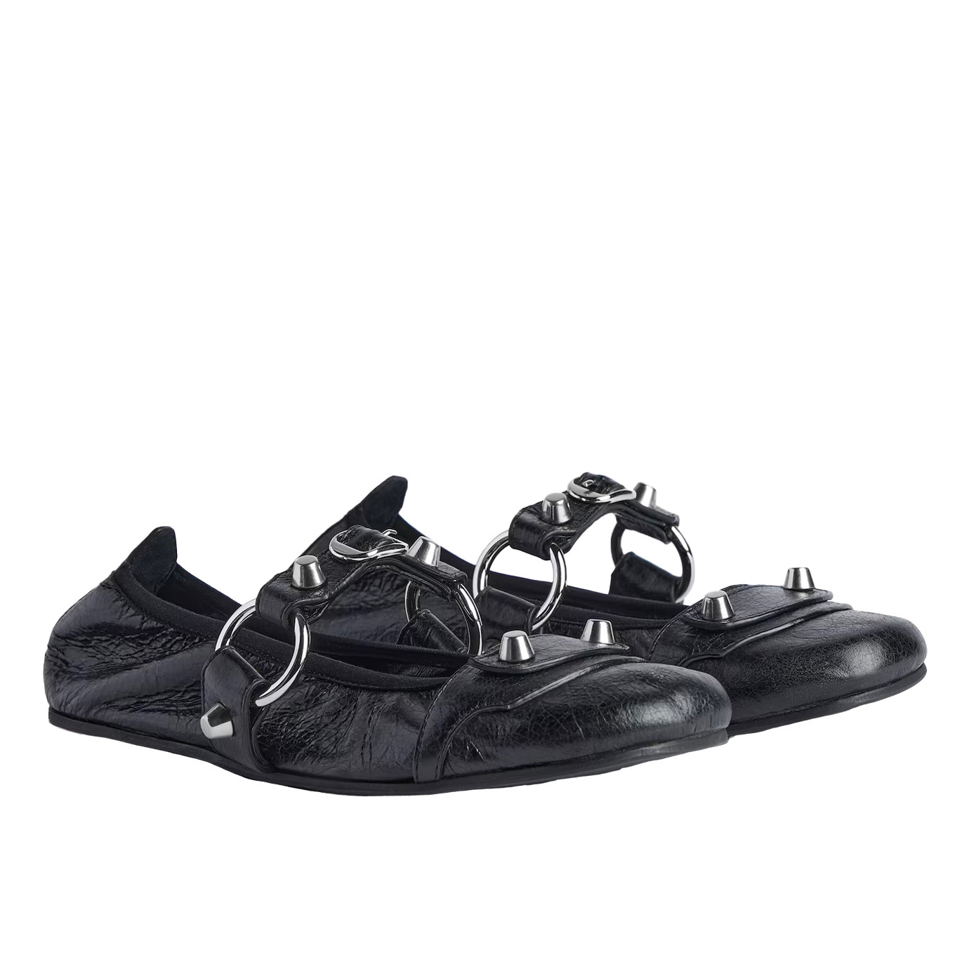 Visuel 2 : Collection Balenciaga Bordeaux | Ballerine City noir| Boutique de luxe Bordeaux