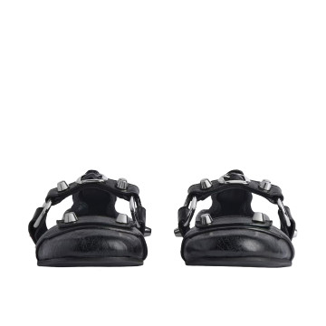 Visuel 3 : Collection Balenciaga Bordeaux | Ballerine City noir| Boutique de luxe Bordeaux