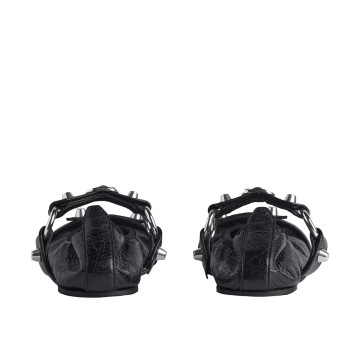 Visuel 4 : Collection Balenciaga Bordeaux | Ballerine City noir| Boutique de luxe Bordeaux