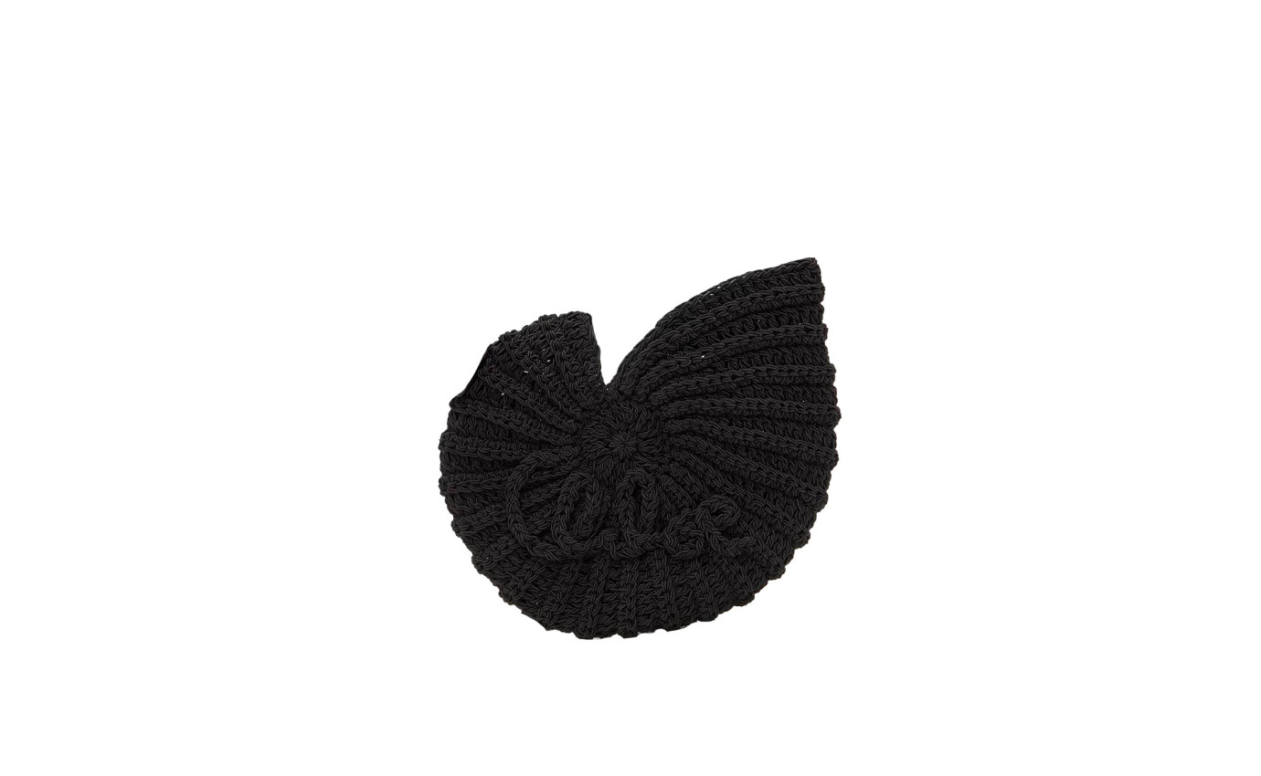 Visuel 1 : Collection Chloé Bordeaux | Sac Sea Treasures crochet noir| Boutique de sacs de Luxe Parenthese Bordeaux