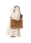 Visuel 3 : Collection Chloé Bordeaux | Cabas Summer Banana en raphia multi-beige | Boutique de sacs de Luxe Parenthese Bordeaux