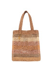 Visuel 2 : Collection Chloé Bordeaux | Cabas Summer Banana en raphia multi-beige | Boutique de sacs de Luxe Parenthese Bordeaux
