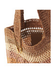 Visuel 4 : Collection Chloé Bordeaux | Cabas Summer Banana en raphia multi-beige | Boutique de sacs de Luxe Parenthese Bordeaux