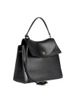 Visuel 2 : Collection Balenciaga Bordeaux | Sac Nano moyen en cuir noir| Sac de Luxe Parenthese Bordeaux