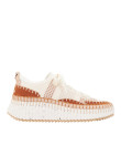 Visuel 1 : Collection Chloé Bordeaux | Sneakers Nama natural brown | Boutique de chaussures de Luxe Parenthese Bordeaux