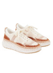 Visuel 2 : Collection Chloé Bordeaux | Sneakers Nama natural brown | Boutique de chaussures de Luxe Parenthese Bordeaux