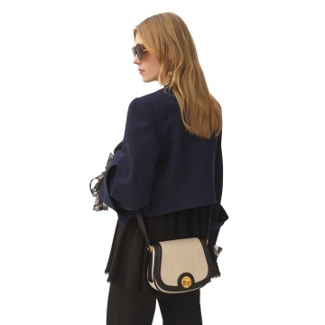 Visuel 2 : Collection Chloé Bordeaux | Besace Horse Medal toile et cuir | Boutique de sacs de Luxe Parenthese Bordeaux