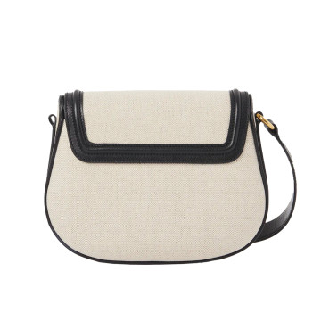 Visuel 4 : Collection Chloé Bordeaux | Besace Horse Medal toile et cuir | Boutique de sacs de Luxe Parenthese Bordeaux