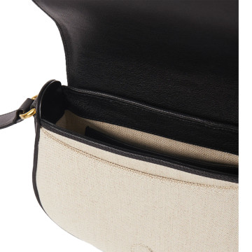 Visuel 5 : Collection Chloé Bordeaux | Besace Horse Medal toile et cuir | Boutique de sacs de Luxe Parenthese Bordeaux