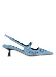 Visuel 1 : jimmy Choo | Escarpin Slingback Didi en denim| Boutique Parenthese