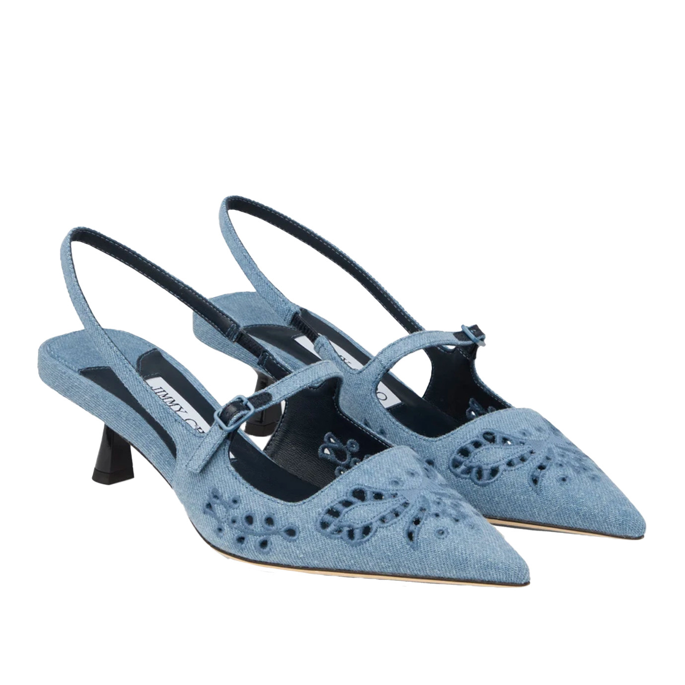 Visuel 2 : jimmy Choo | Escarpin Slingback Didi en denim| Boutique Parenthese
