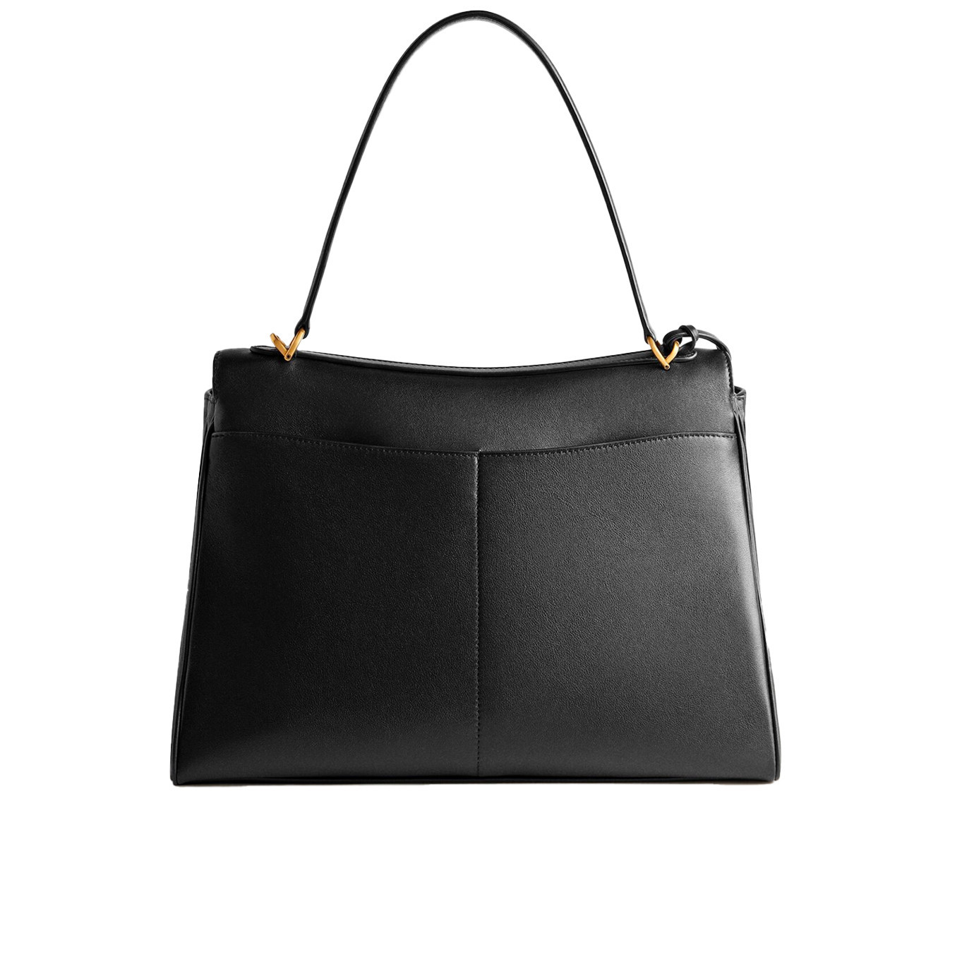 Visuel 6 : Collection Balenciaga Bordeaux | Sac Rodeo medium en cuir Noir|  Sac de Luxe Parenthese Bordeaux