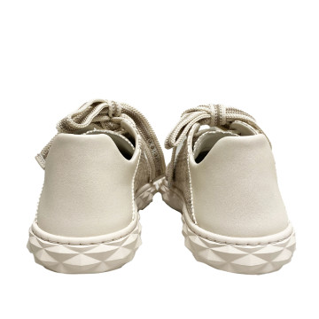 Visuel 3 :  Jimmy Choo Bordeaux | Sneaker Diamond Light Flex effet serpent beige | Boutique Parenthese Bordeaux