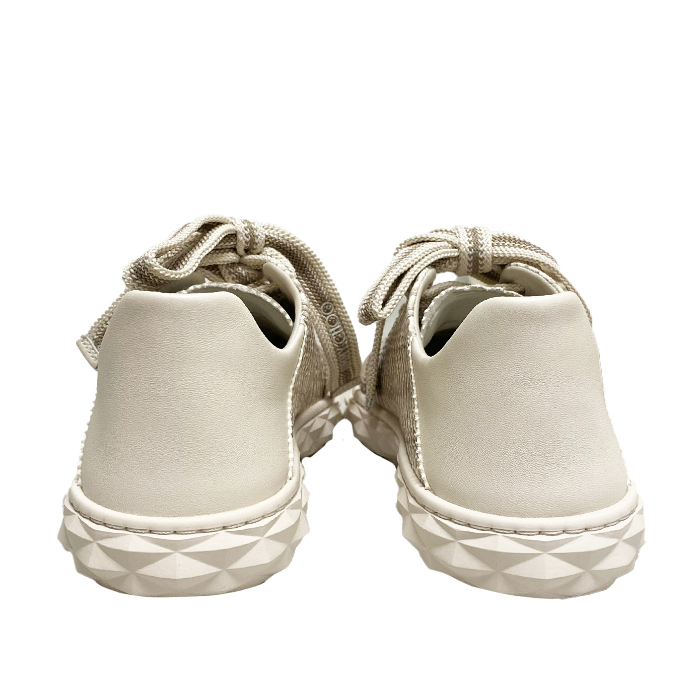 Visuel 3 :  Jimmy Choo Bordeaux | Sneaker Diamond Light Flex effet serpent beige | Boutique Parenthese Bordeaux