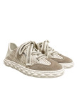 Visuel 2 :  Jimmy Choo Bordeaux | Sneaker Diamond Light Flex effet serpent beige | Boutique Parenthese Bordeaux